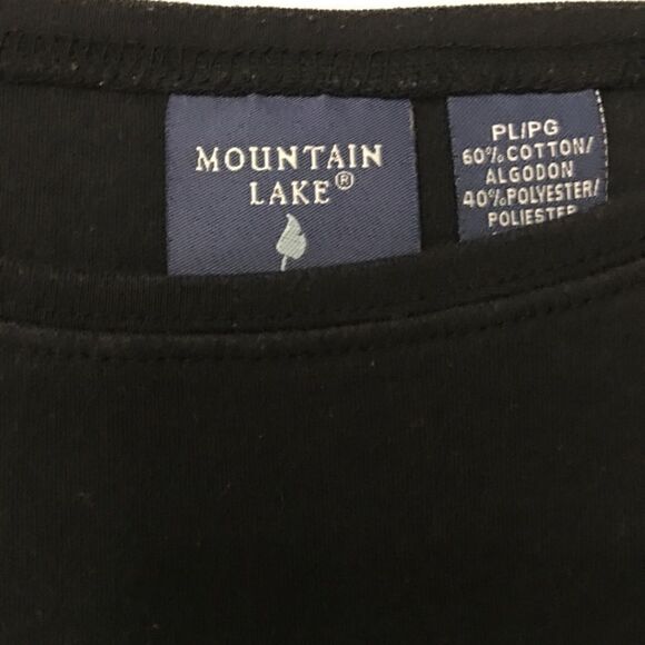 Mountain Lake Christmas Long Sleeve Shirt Top - Picture 3 of 12